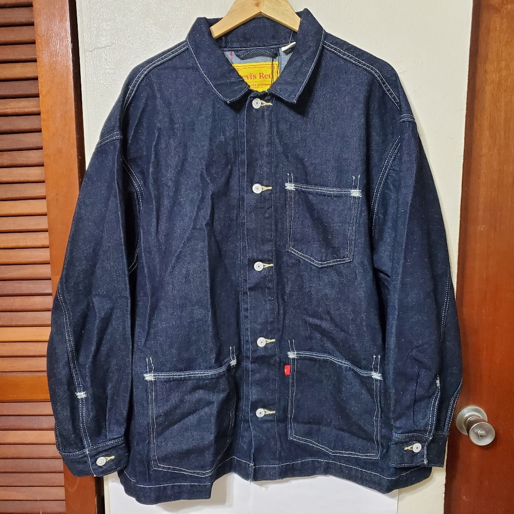Levi's RED Collection Limited Ed Chore Coat Shirt Jean Jacket UNISEX